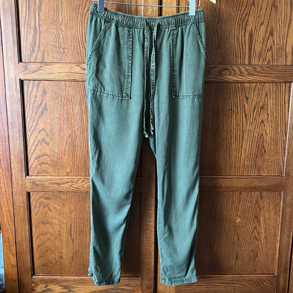 Lucky Brand elastic waist lyocell pants, sz small